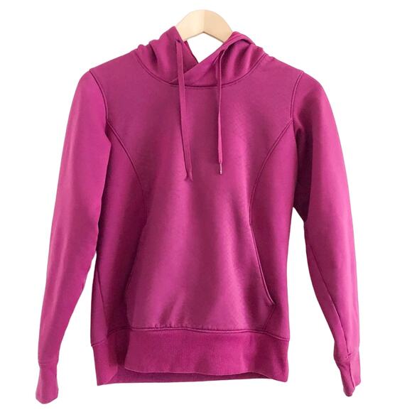 Under Armour Hoodie Sweatshirt Coldgear Purple XS - Picture 1 of 3